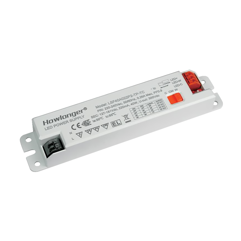 LSF-A-P2 15W-70W ระลอกคลื่น <5% ไฟ LED แหล่งจ่ายไฟ